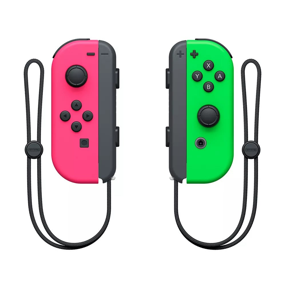 Nintendo Switch Joy-Con Wireless Bundle Controller (L/R) - Neon Pink/Neon Green (New)