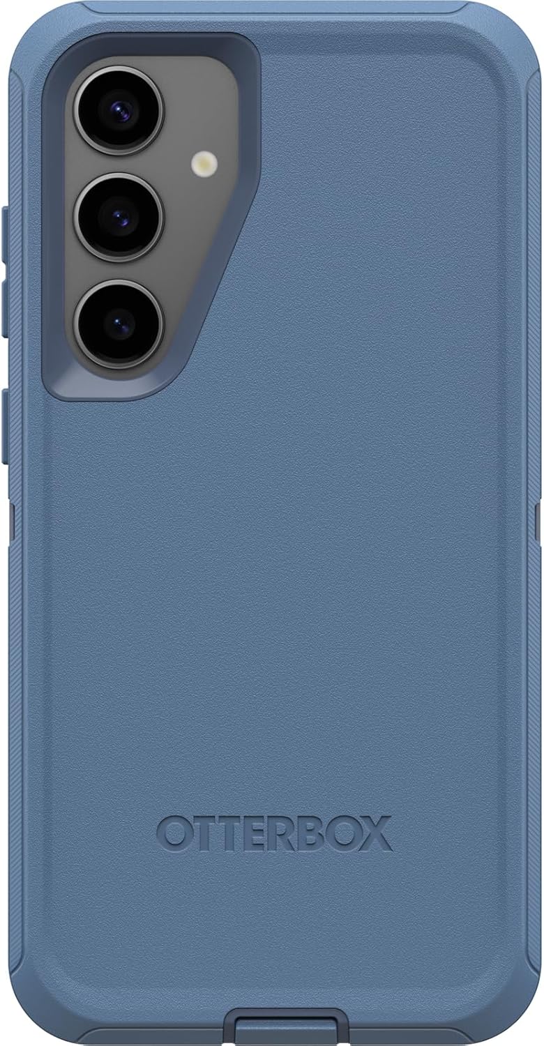 OtterBox DEFENDER SERIES Case for Galaxy S24+ - Baby Blue Jeans (Certified Refurbished)