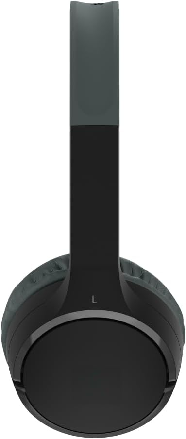 Belkin Kids SoundForm Mini Wireless On-Ear Headphones with USB-C cable - Black (New)