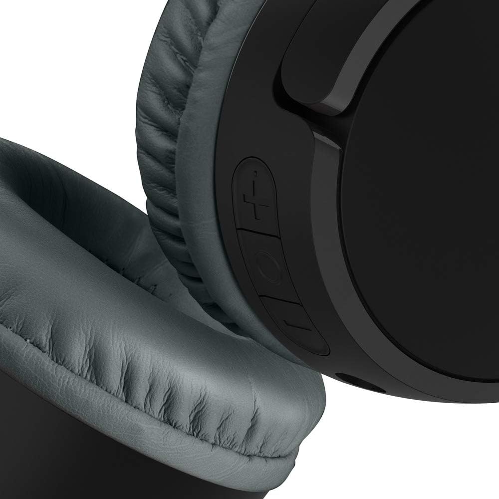 Belkin Kids SoundForm Mini Wireless On-Ear Headphones with USB-C cable - Black (New)
