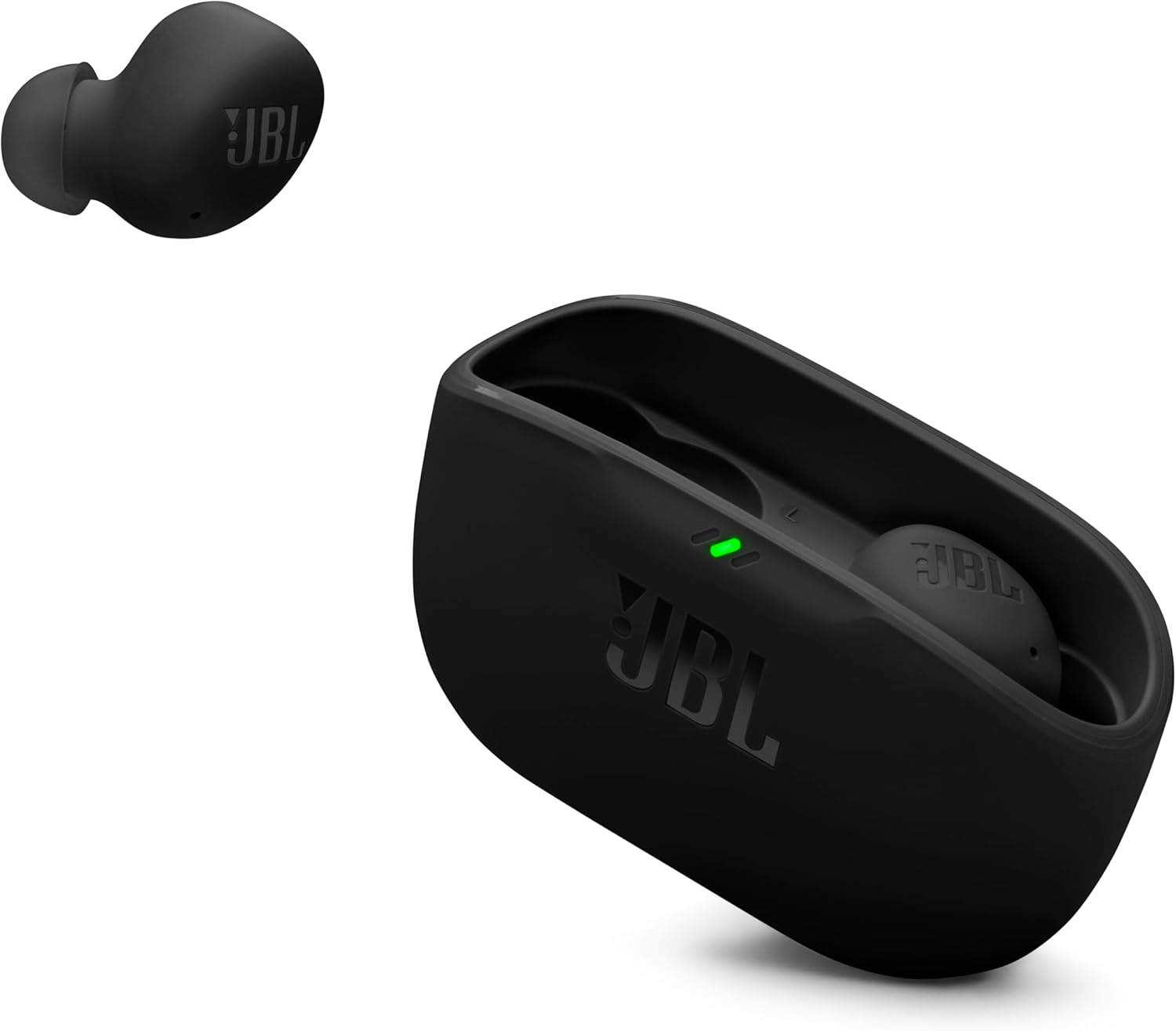 JBL Vibe Buds 2 True Wireless Noise Cancelling Earbuds - Black (New)