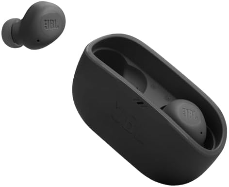 JBL Vibe Buds 2 True Wireless Noise Cancelling Earbuds - Black (New)