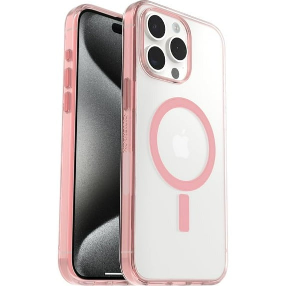 OtterBox LUMEN SERIES MagSafe Case for Apple iPhone 15 Pro Max - Anemone (Pink) (New)