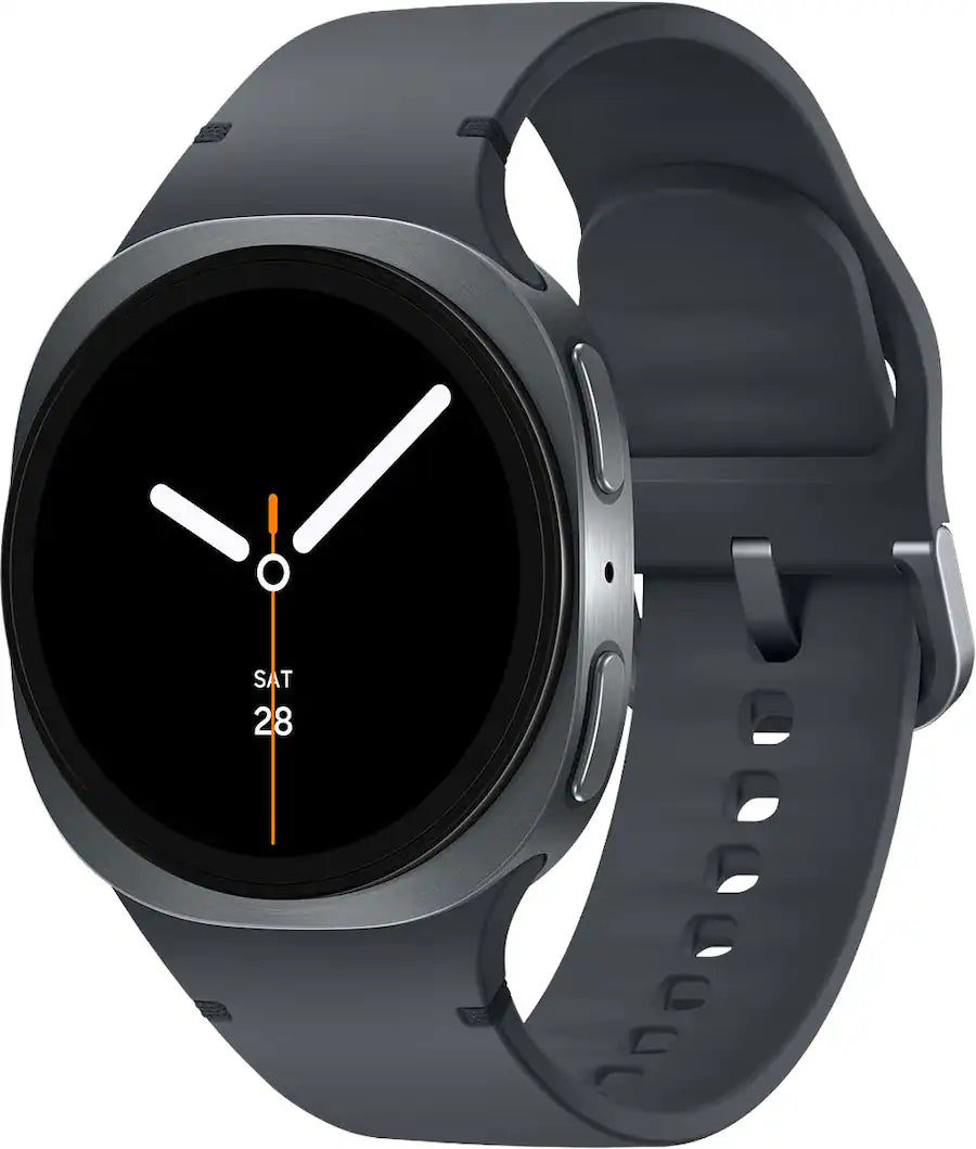 Samsung Galaxy Watch 8 (GPS + LTE) 40MM  Graphite Aluminum Graphite Sport Band (New)