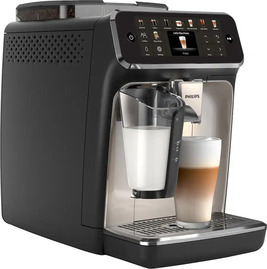 Philips 5500 Series Fully Automatic Espresso Machine with LatteGo - Black/Chrome (Used)