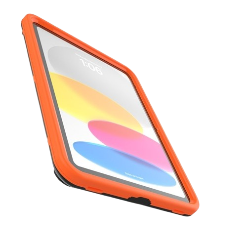 OtterBox ARMOR SERIES Case for iPad 10th Gen, iPad A16 - HiVis Blaze Orange (New)