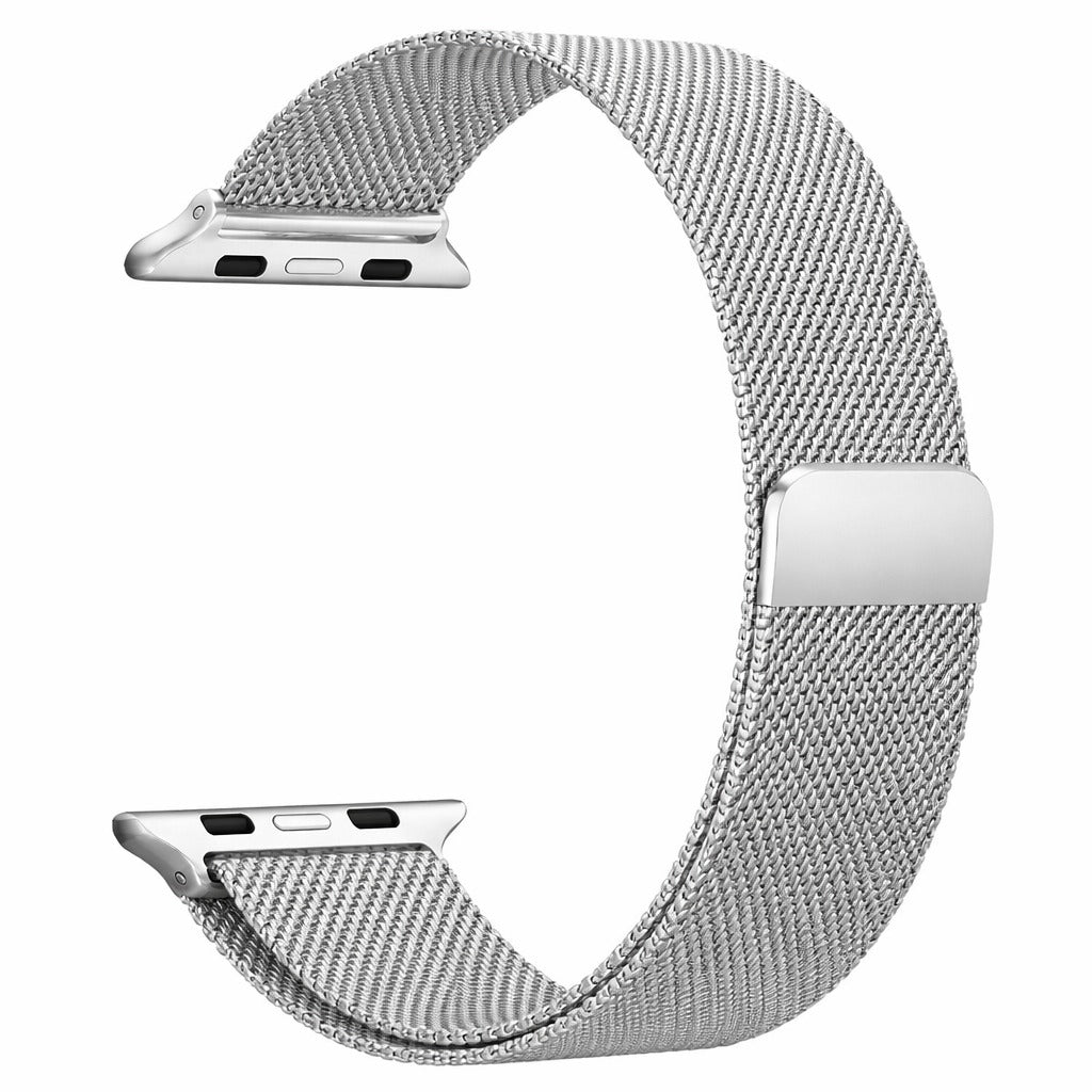 Apple Watch Milanese Loop Band (41mm) Silver Stainless Steel (New)