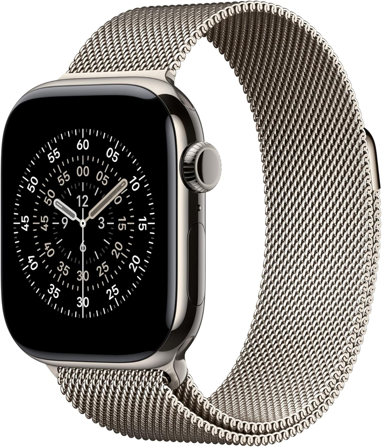 Apple Watch Milanese Loop Band (42mm) – Natural Stainless Steel (New)