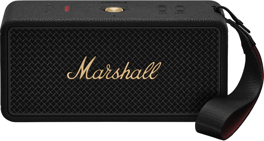 Marshall Middleton II Portable Bluetooth Rugged Dust-proof Speaker - Black/Brass (New)