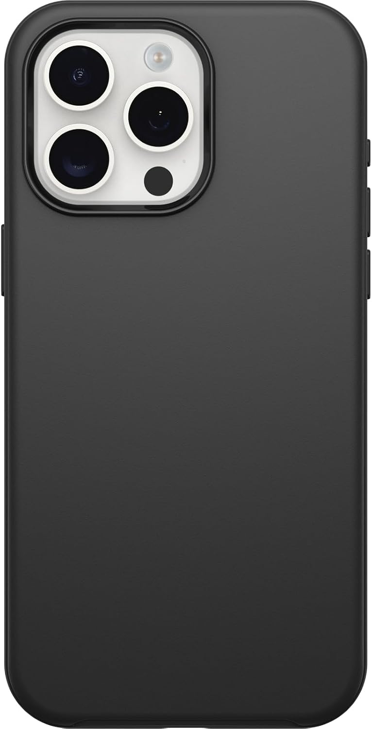OtterBox SYMMETRY SERIES Case for iPhone 15 Pro Max - Black (New)