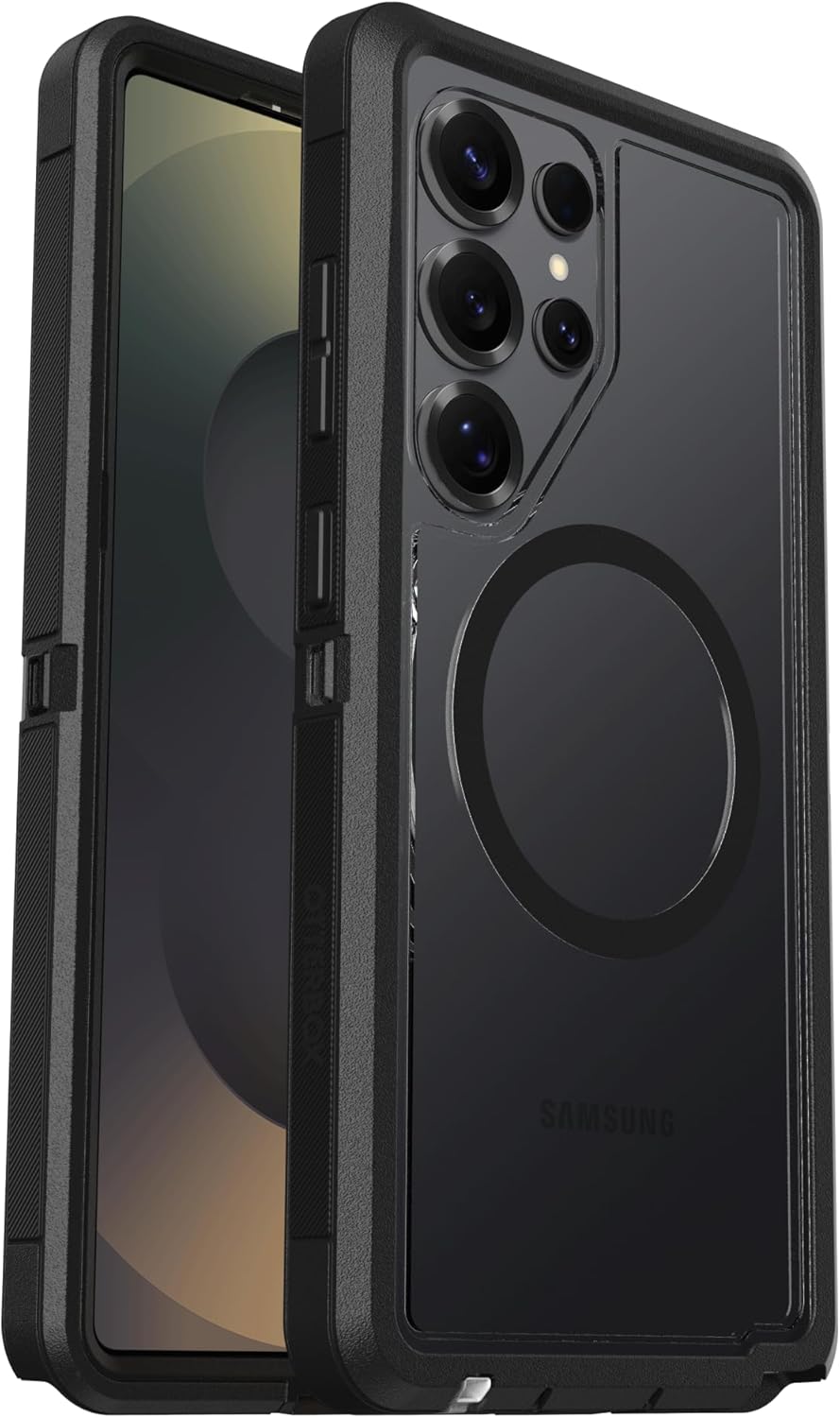 OtterBox DEFENDER SERIES XT Clear Case for Galaxy S25 Ultra - Dark Side (New)