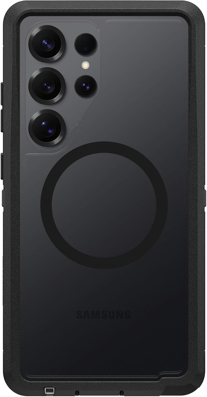 OtterBox DEFENDER SERIES XT Clear Case for Galaxy S25 Ultra - Dark Side (New)