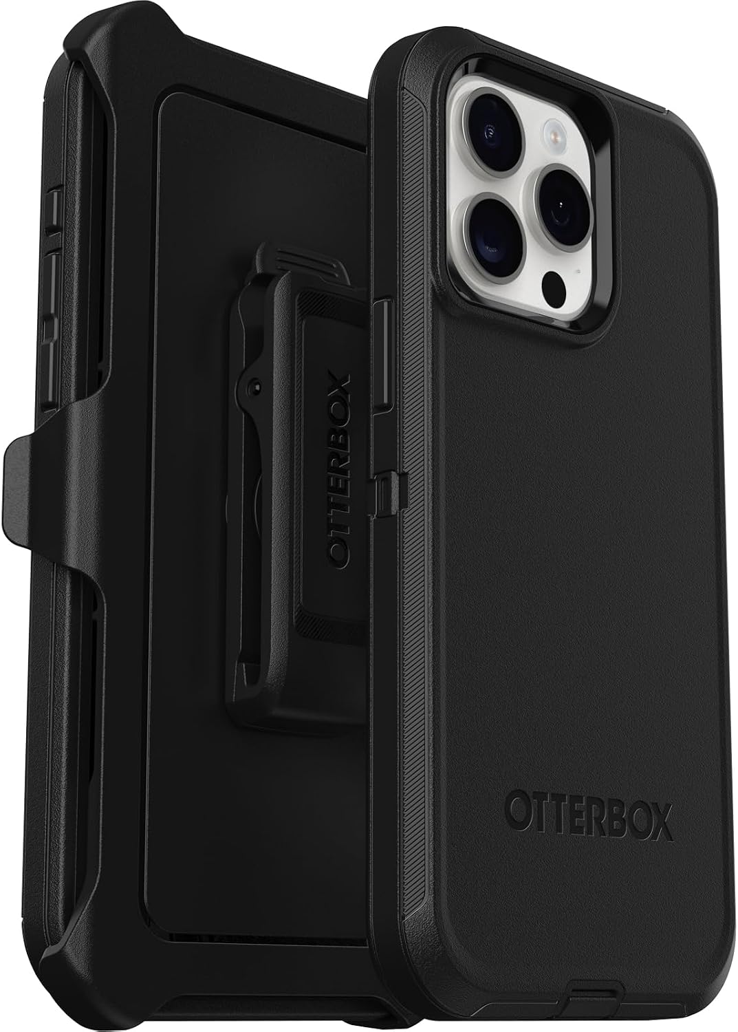OtterBox DEFENDER SERIES Case for iPhone 15 Pro Max - Black (New)