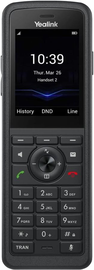 Yealink W59VR Pro Rugged Wireless DECT Handset for Verizon - Black (New)