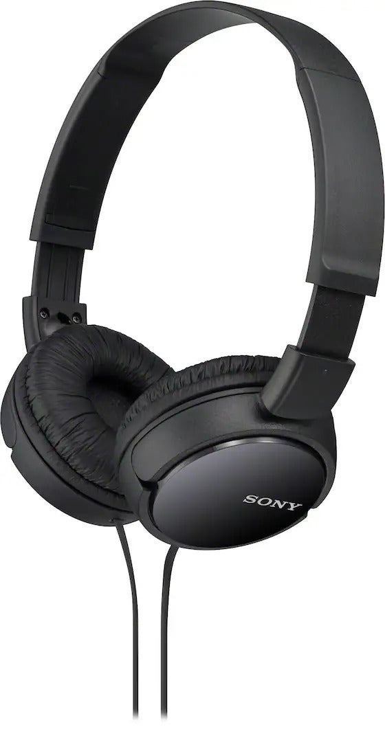 Sony MDR-ZX110 Noise-Canceling Headphones - Black
