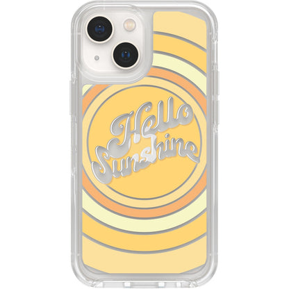 OtterBox SYMMETRY SERIES Antimicrobial Case for Apple iPhone 13 Mini - Hello Sunshine (New)