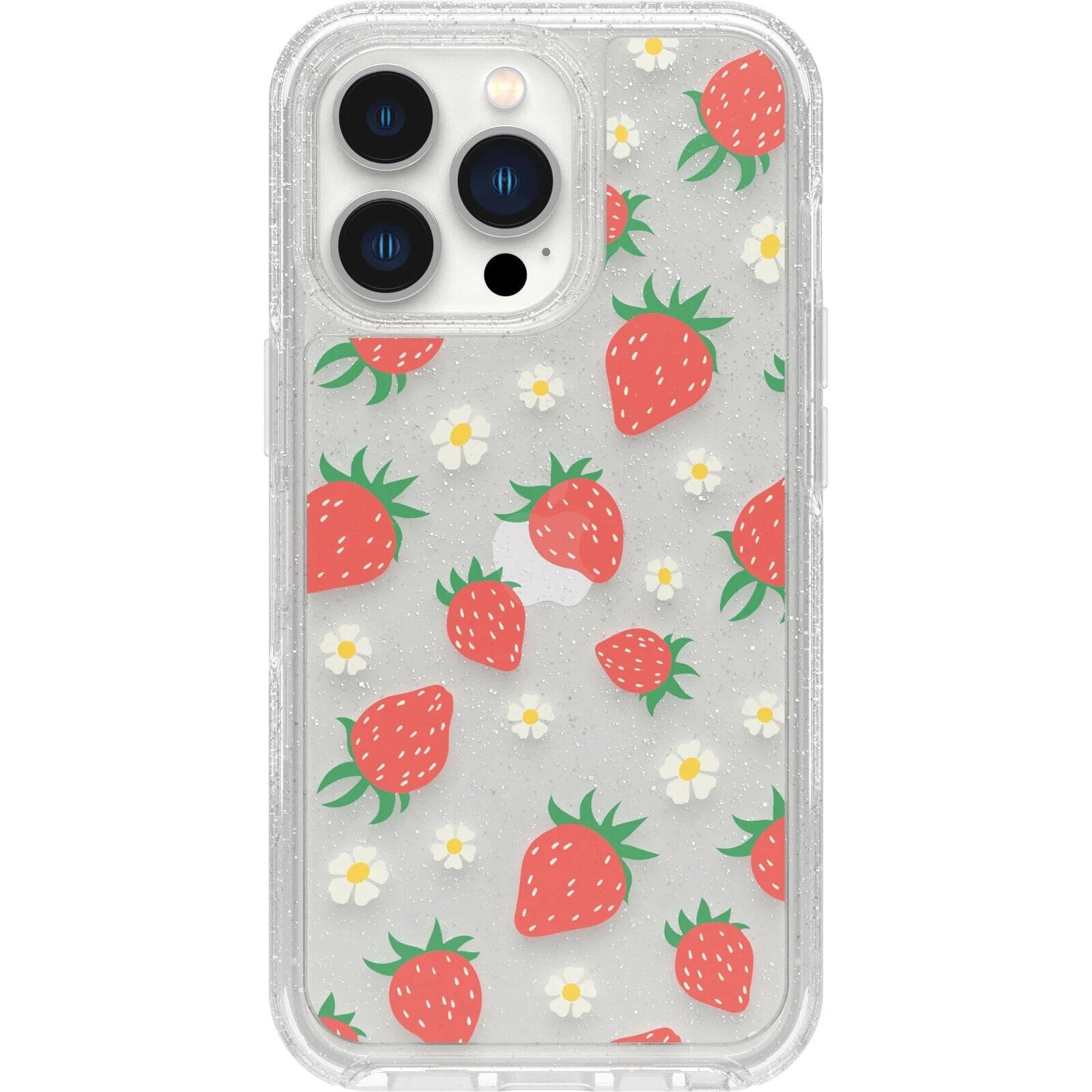OtterBox SYMMETRY SERIES Antimicrobial Case for Apple iPhone 13 Pro - Strawbaby (New)