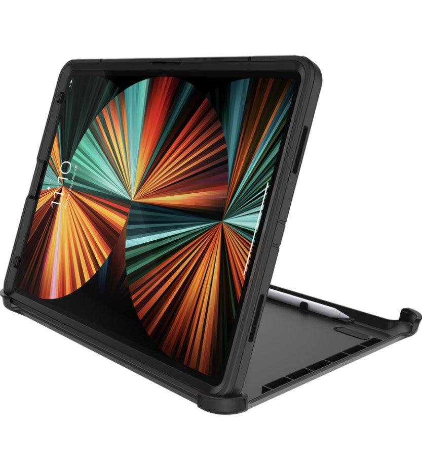 OtterBox DEFENDER SERIES Case for iPad Pro 12.9-inch (6th gen) - Black (Renewed)
