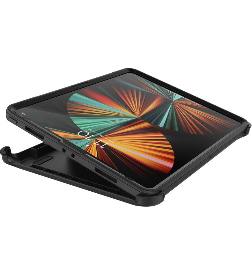 OtterBox DEFENDER SERIES Case for iPad Pro 12.9-inch (6th gen) - Black (Renewed)