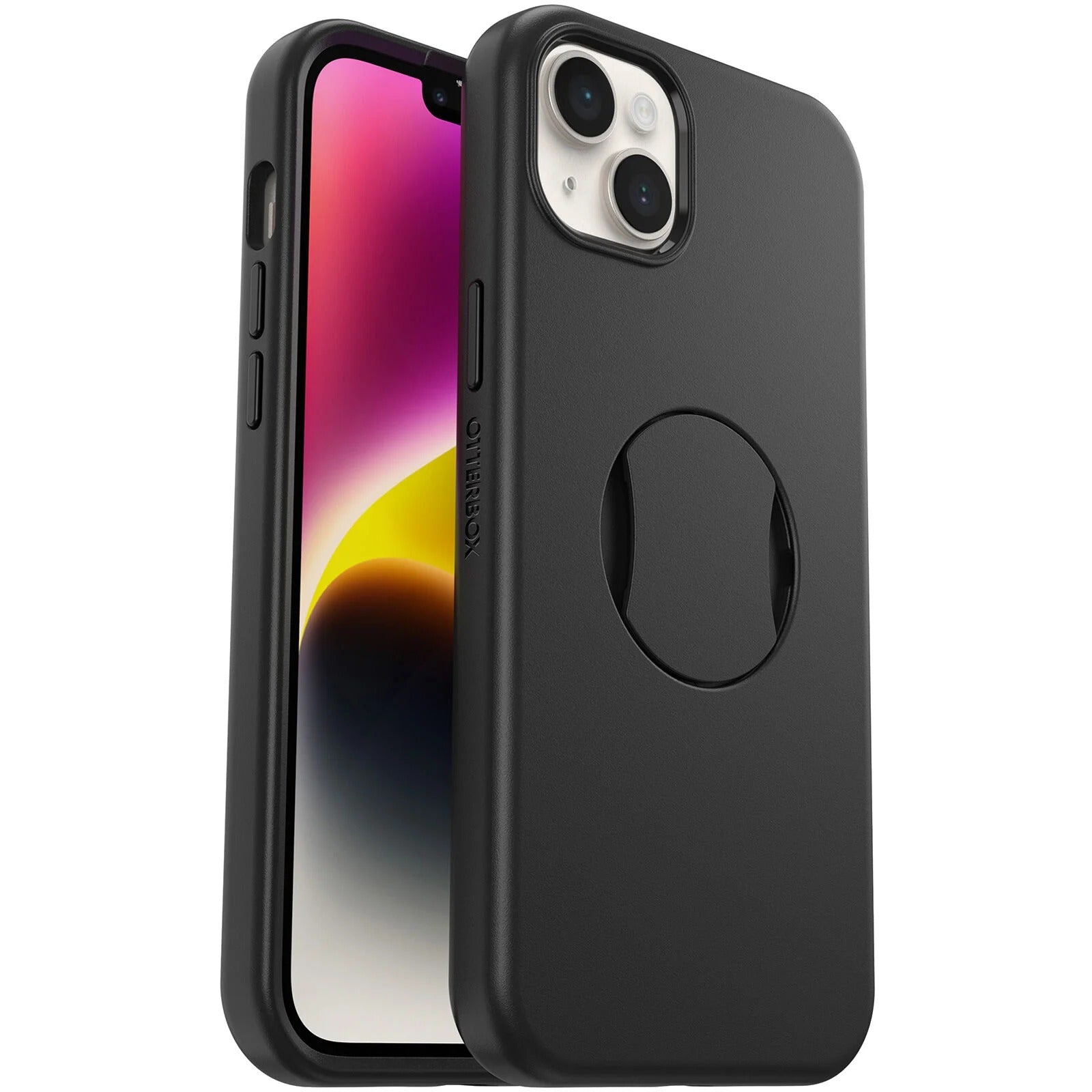 OtterBox OtterGrip SYMMETRY SERIES Case for iPhone 14 Plus - Black (Certified Refurbished)