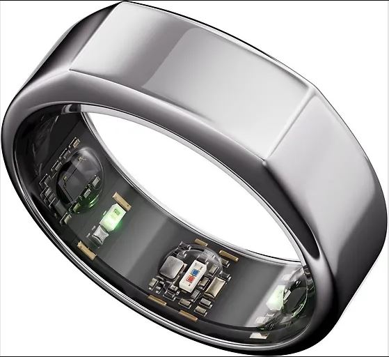 Oura Ring Gen3 – Size 13, Heritage – Silver (Refurbished)