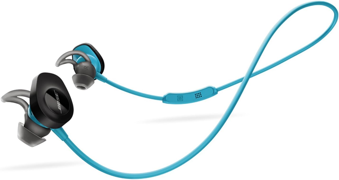 Bose SoundSport Wireless Sweat Resistant In-Ear Headphones - Aqua (Pre-Owned)