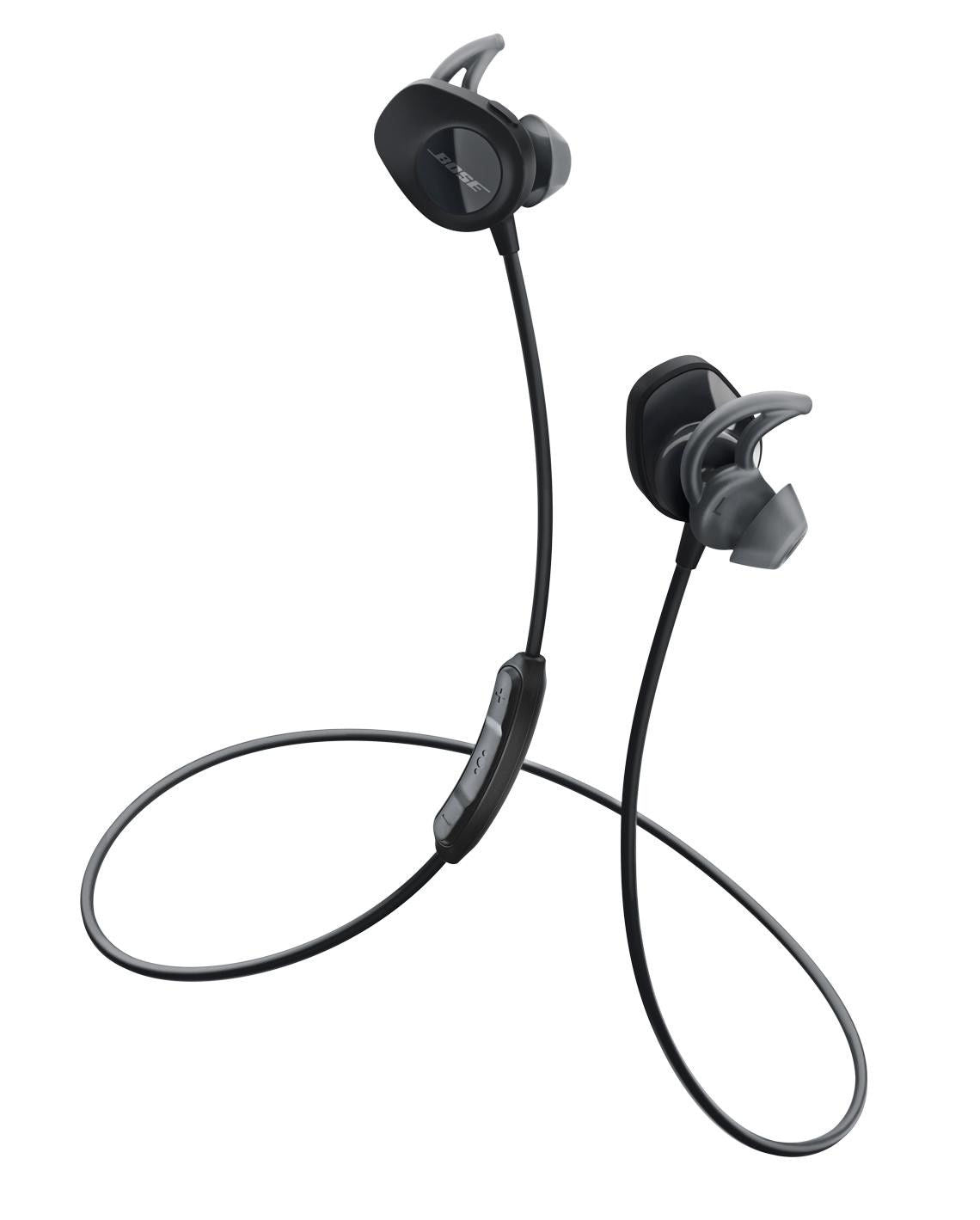 Bose SoundSport Wireless Sweatproof Bluetooth Headphones - Black (Pre-Owned)
