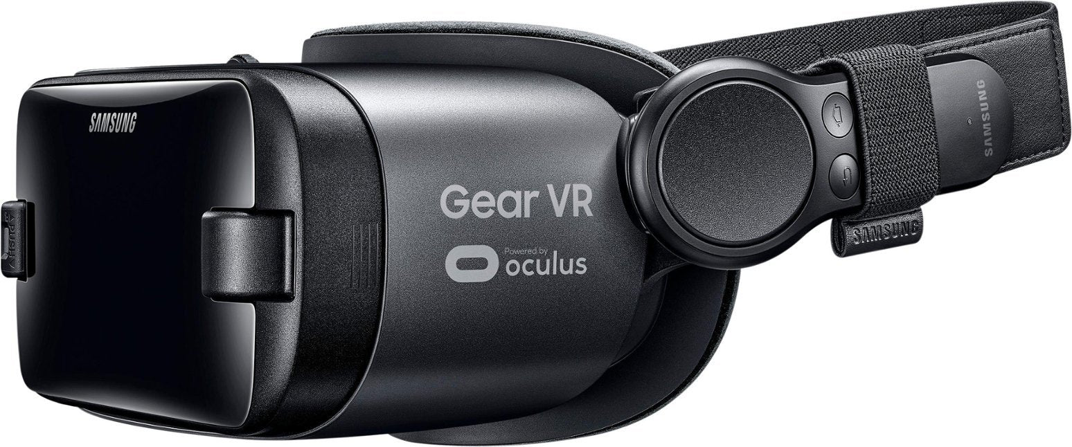 Samsung Gear VR Virtual Reality Headset SM-R324 w/ Remote - Black (Pre-Owned)