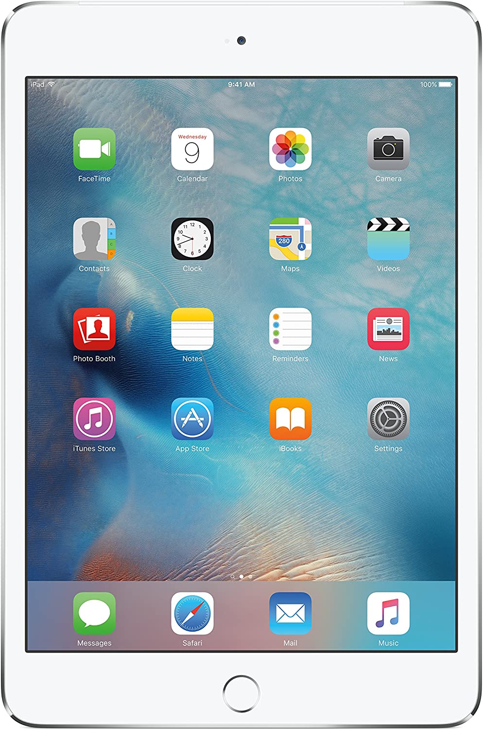 Apple iPad Mini 4th Gen (2015) 7.9in 16GB Wifi + Cellular (Unlocked) - Silver (Refurbished)