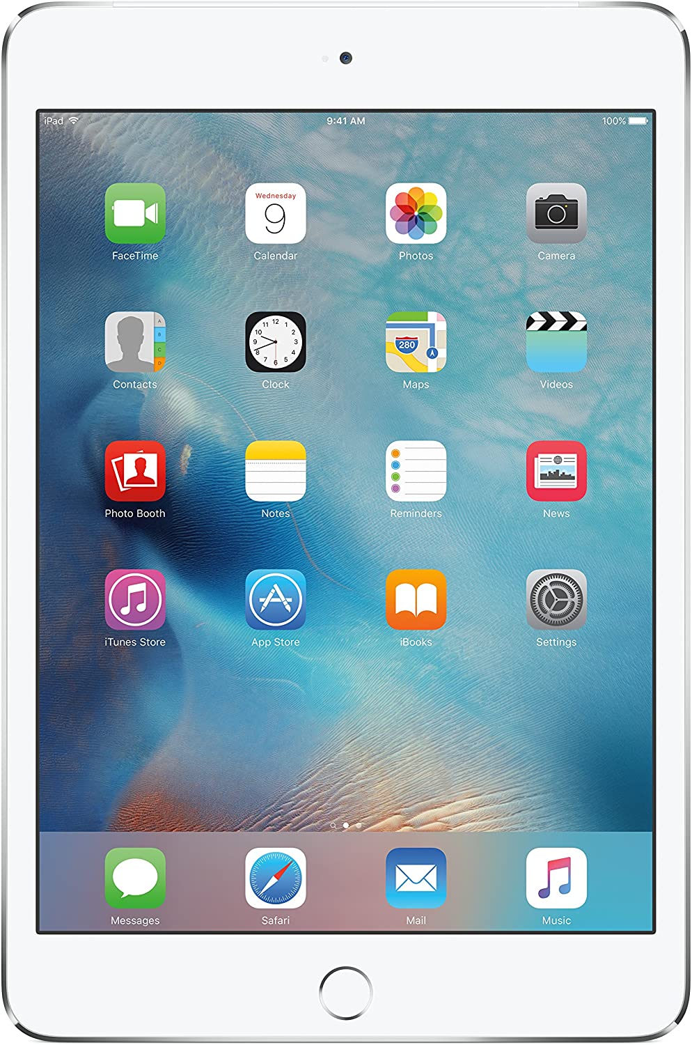 Apple iPad Mini 4th Gen, 7.9", 16GB, WiFi + 4G Unlocked All Carriers - Silver (Used)