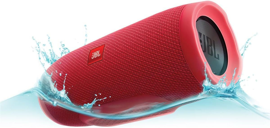 JBL Charge 3 Wireless Portable Bluetooth Speaker - Red (Pre-Owned)