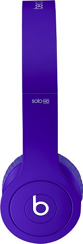 Beats by Dr. Dre Solo HD On-Ear Headphones - Drenched in Purple (Refurbished)