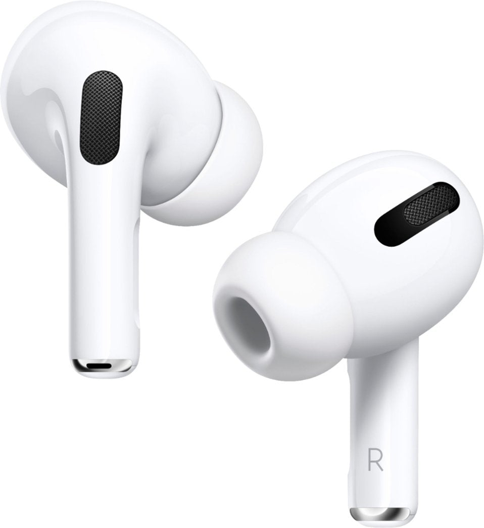 Apple AirPods Pro Wireless Earbuds w/ MFI Lightning to USB-C Cable - White (Pre-Owned)