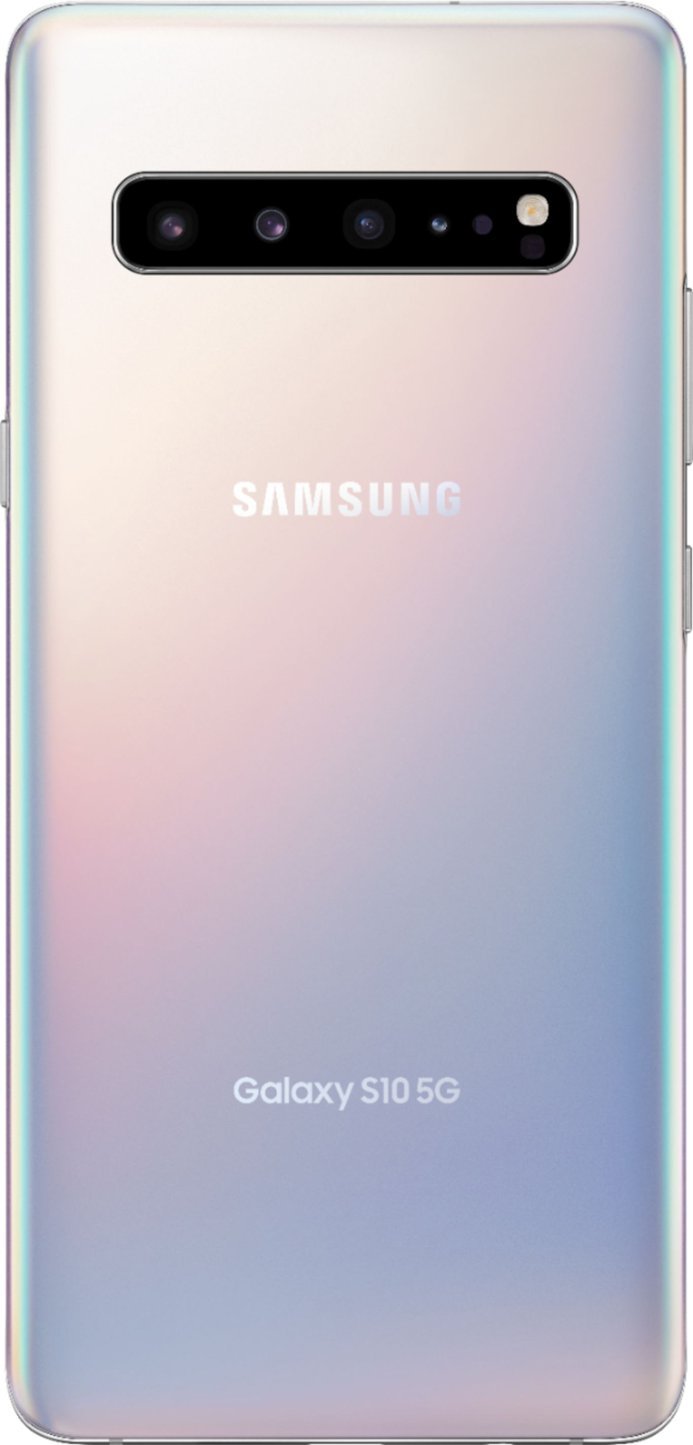 Samsung Galaxy S10 5G 512GB (Unlocked) - Crown Silver (Used)