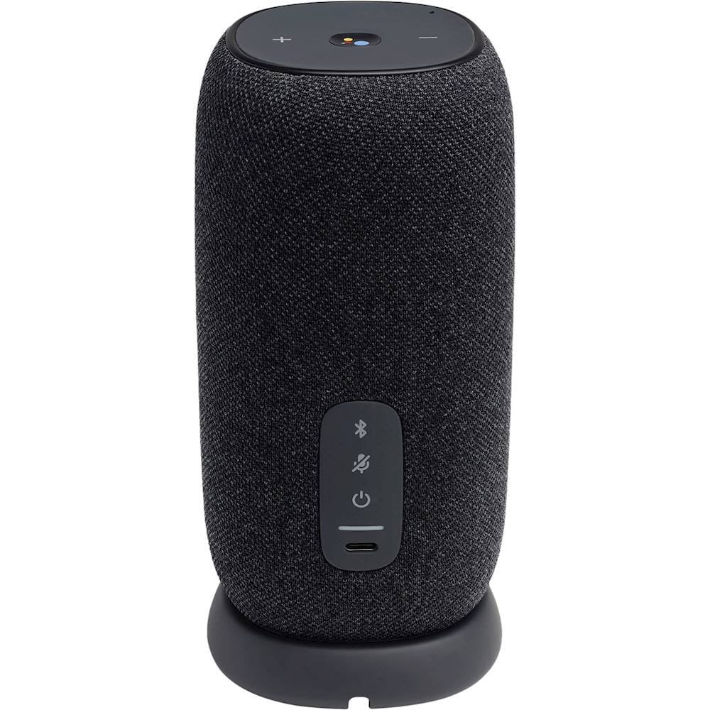 JBL Link Smart Portable Wi-Fi and Bluetooth Speaker w/ Google Assistant - Black (Pre-Owned)