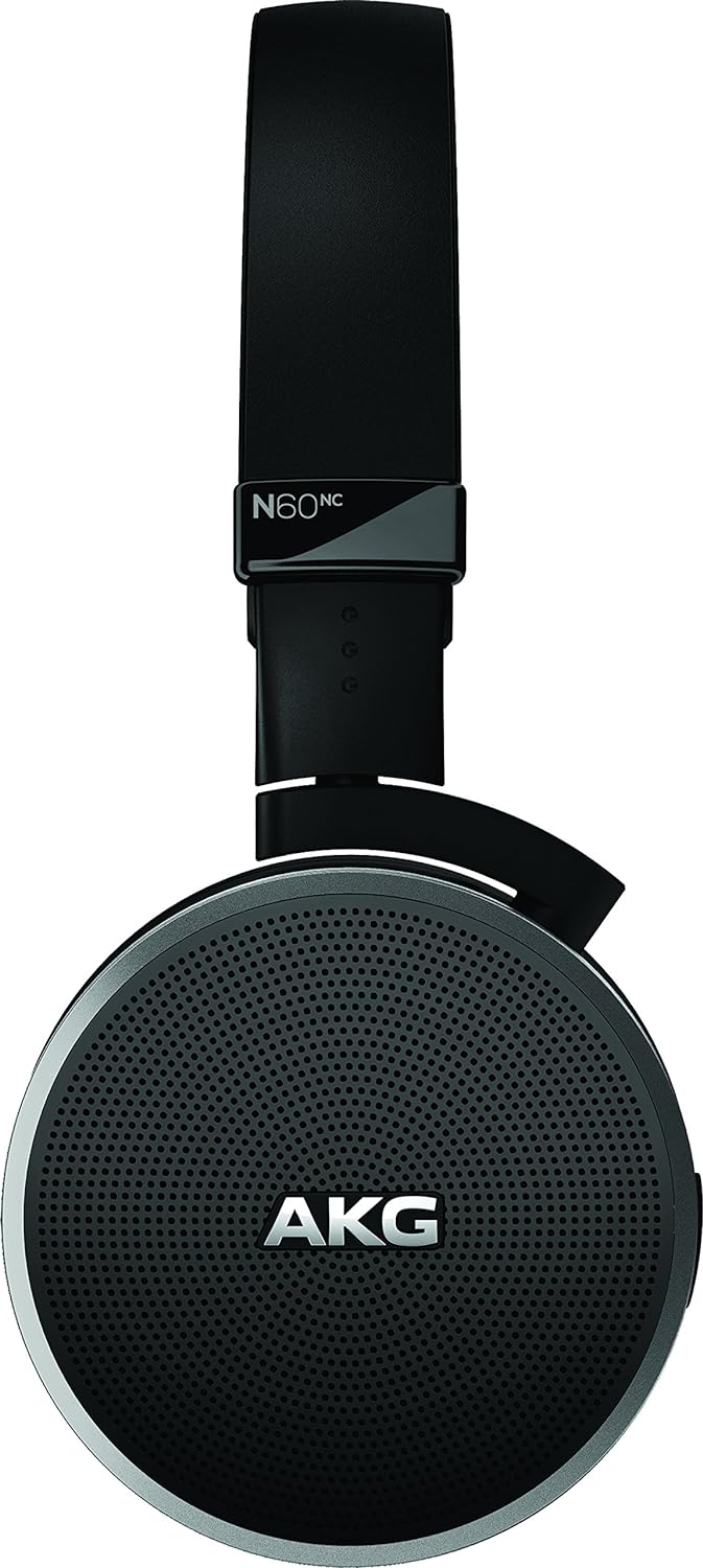 AKG N60NC Wireless On-Ear Noise Canceling Headphones - Black (Pre-Owned)