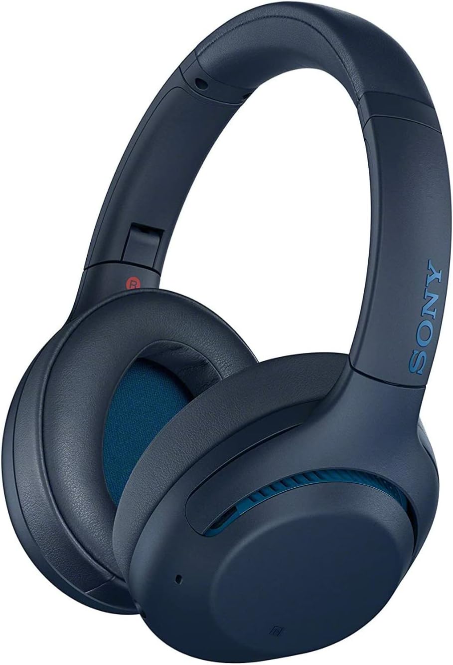Sony WH-XB900 Wireless Noise Cancelling Over Ear Headphones - Blue (Pre-Owned)
