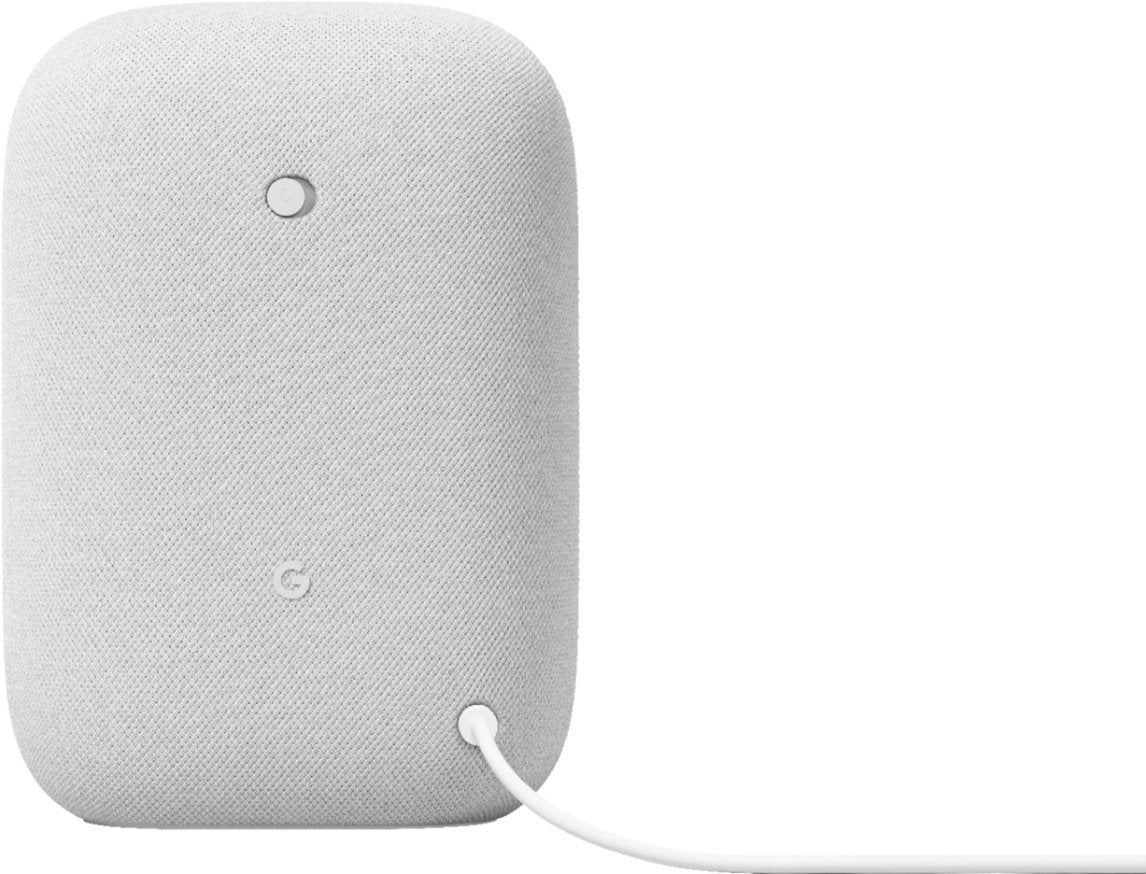 Google Nest Audio Smart Speaker with Google Assistant - Chalk (Pre-Owned)