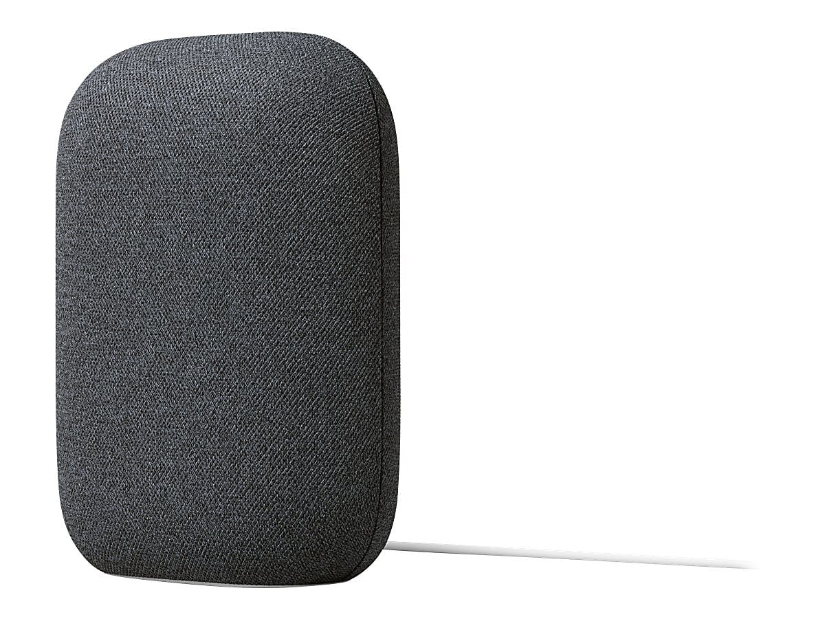 Google Nest Audio Smart Speaker, GA01586-US - Charcoal (Refurbished)