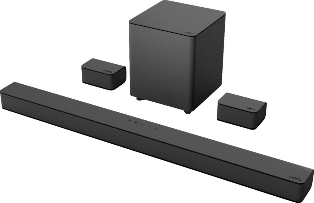 Vizio V-Series 5.1 Channel Sound Bar System with Wireless Subwoofer - Black (Pre-Owned)