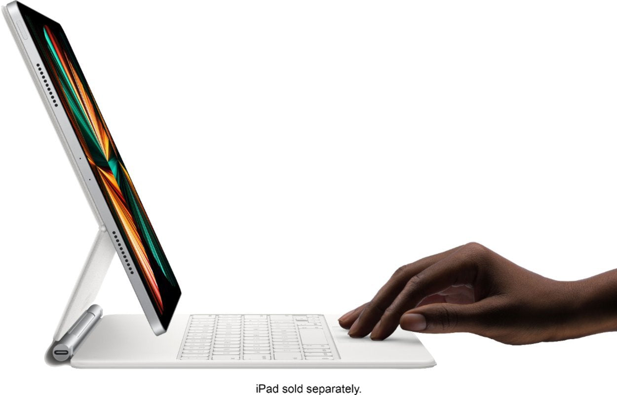 Apple Magic Keyboard for 12.9-Inch iPad Pro 3rd Gen / 4th Gen / 5th Gen - White (Pre-Owned)