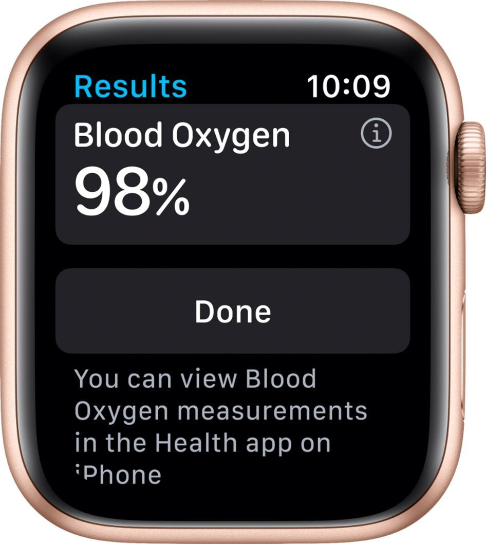 Apple Watch Series 6 (GPS + LTE) 44mm Gold Aluminum Case & Pink Sand Sport Band (Pre-Owned)