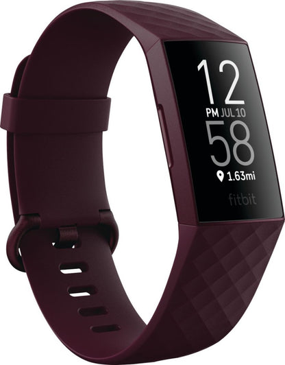 Fitbit Charge 4 Fitness Tracker - Rosewood (Pre-Owned)