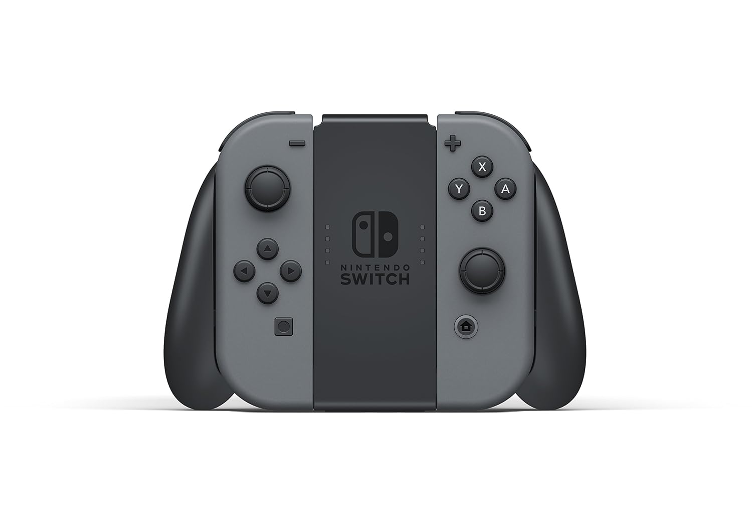 Nintendo Switch Game Console with OEM Gray Joy Cons - Black (Pre-Owned)