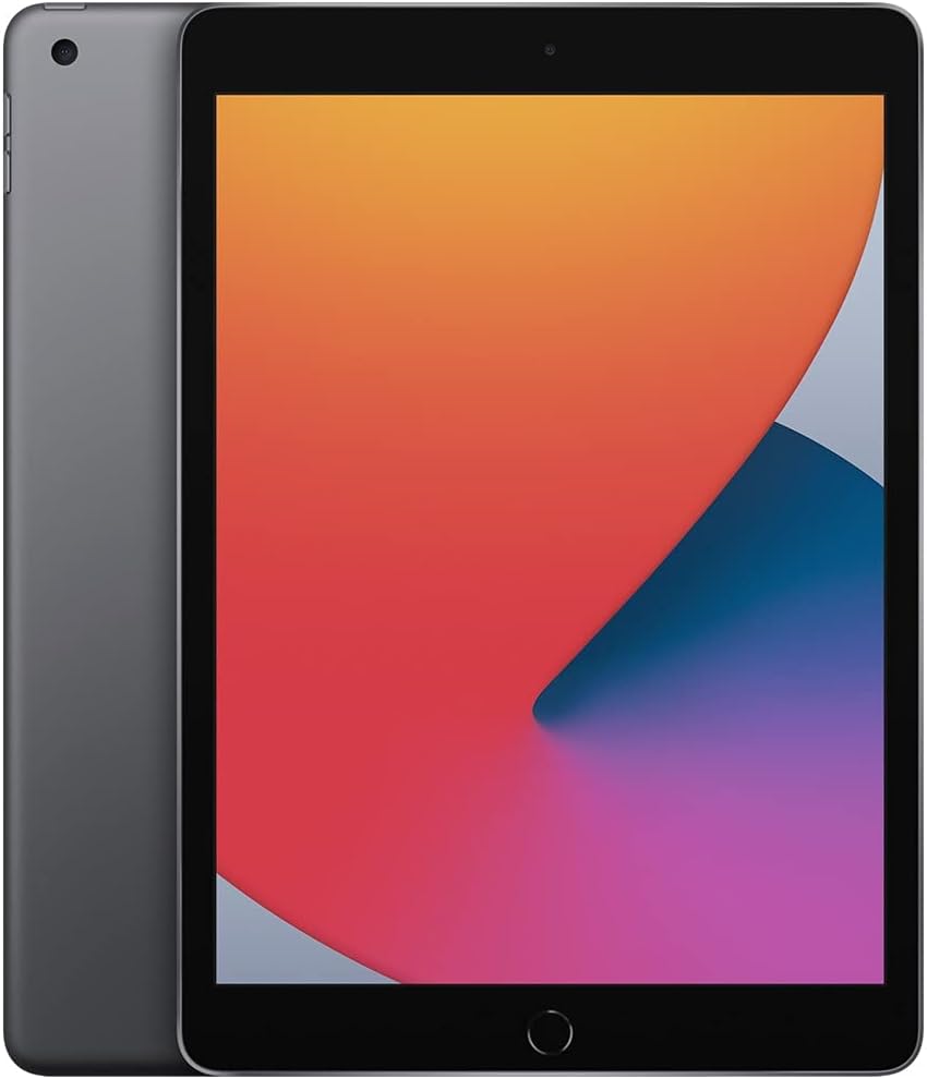 Apple iPad 8th Gen (2020) 10.2in 128GB Wifi + Cellular (Unlocked) - Space Gray (Pre-Owned)