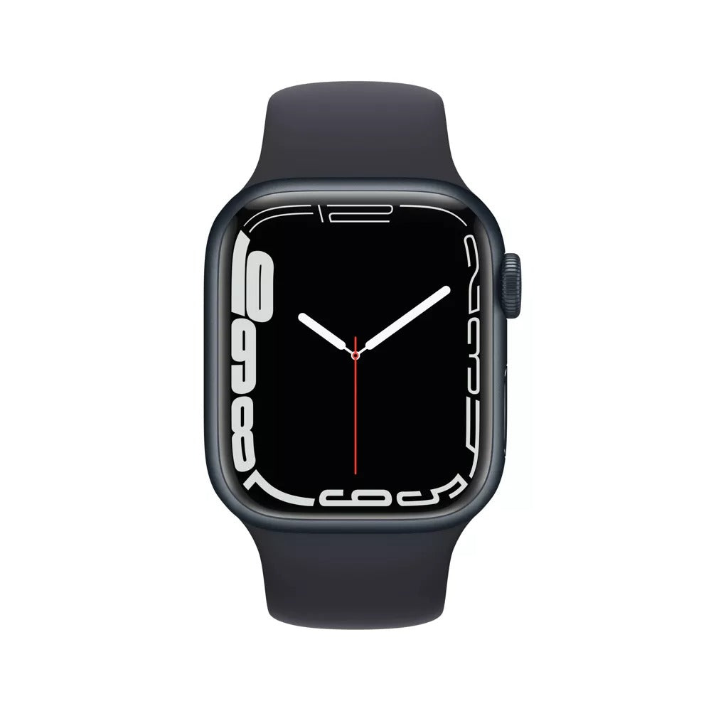 Apple Watch Series 7 (GPS+LTE) 45mm - Space Black Titanium Case & Midnight Sport Band (Used)