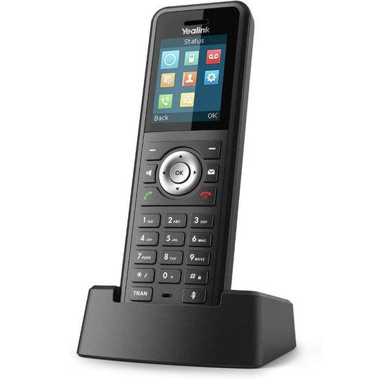 Yealink W59VR Cordless Ruggedized DECT IP Phone - Black (Certified Refurbished)