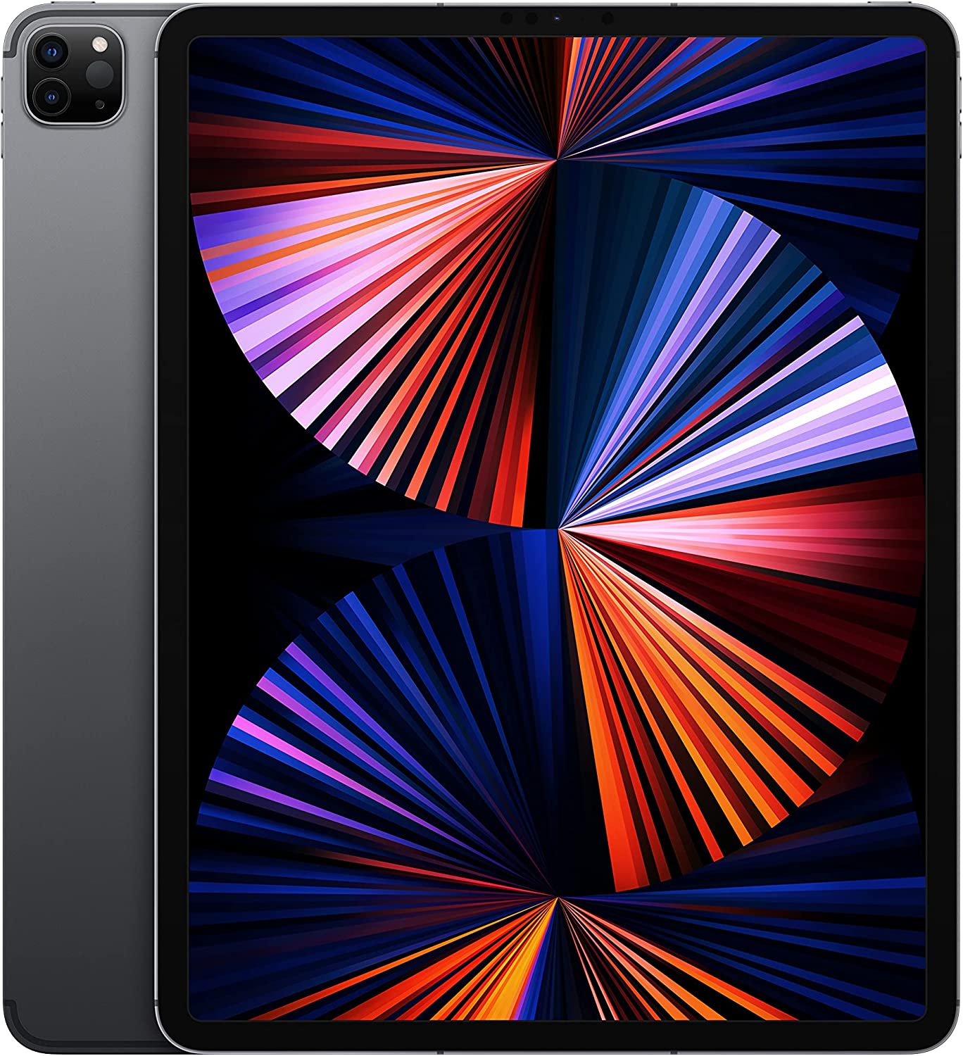 Apple iPad Pro 5th Gen 2021, 12.9-inch, 256GB, WIFI + Cellular - Space Gray (Refurbished)
