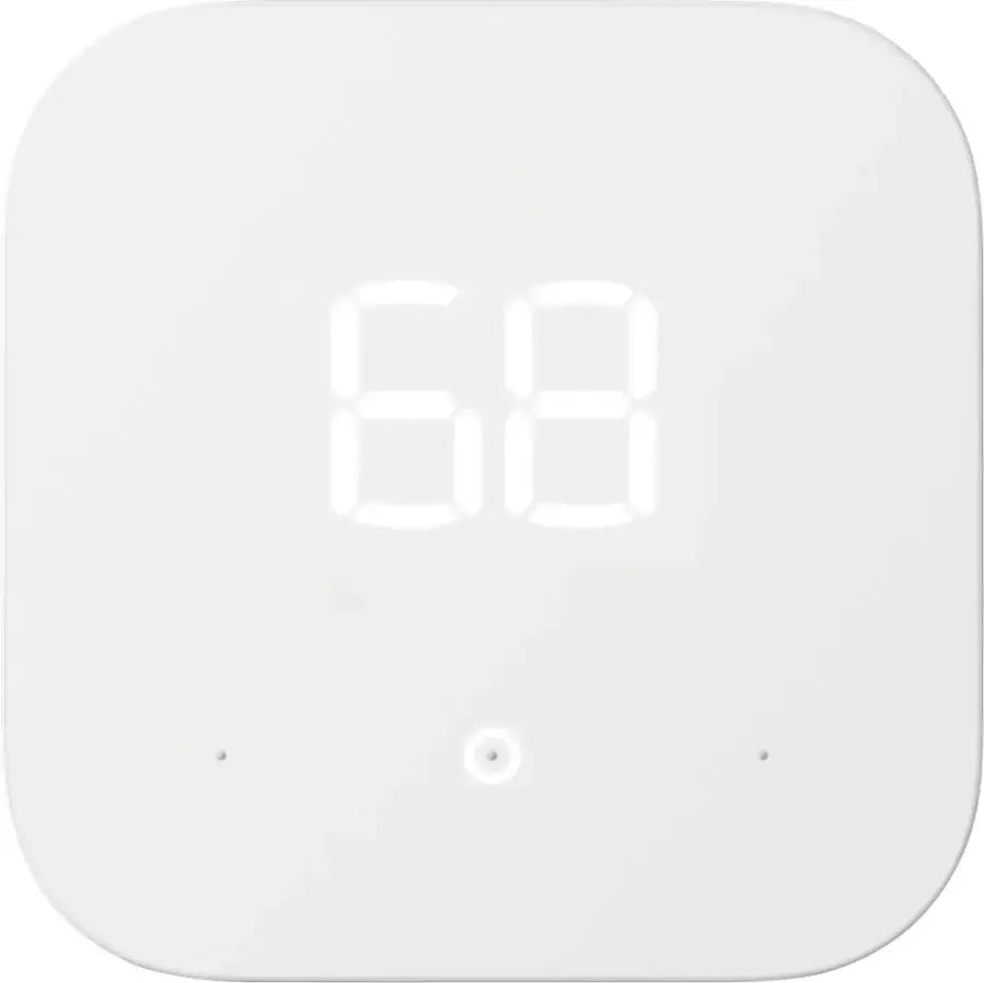 Amazon Smart Programmable Thermostat with Alexa - White (Pre-Owned)