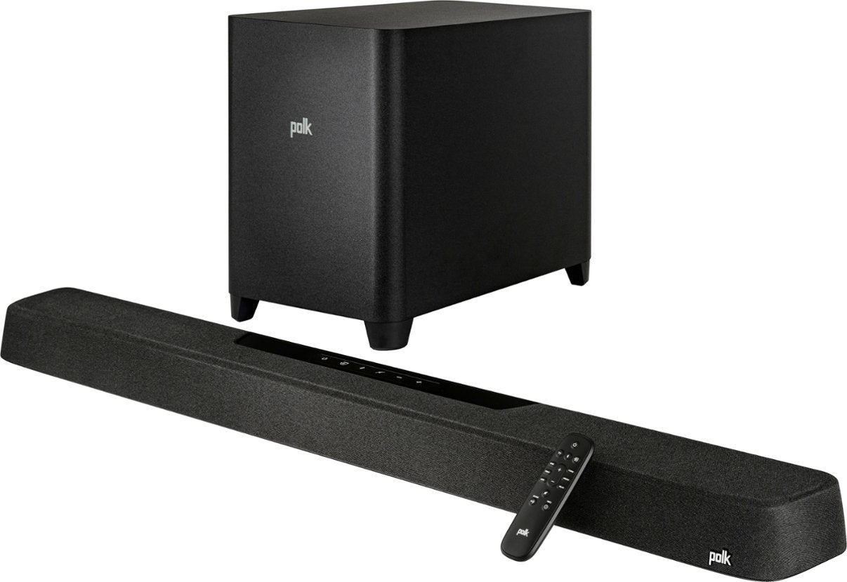Polk MagniFi Max AX 5.1.2 Channel Soundbar with 10&quot; Wireless Subwoofer - Black (Pre-Owned)